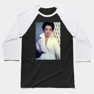 Elizabeth Taylor Baseball T-Shirt